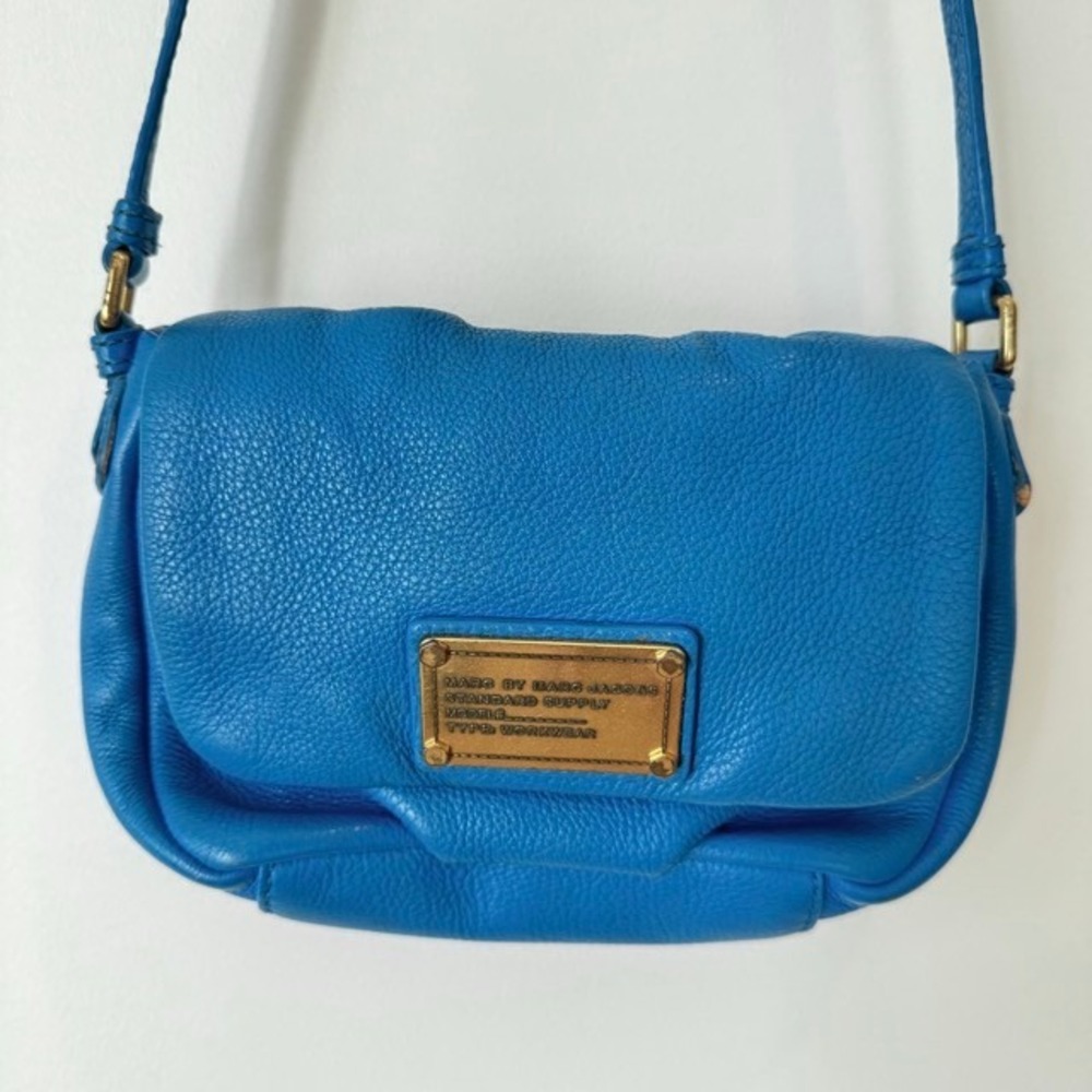 Marc by Marc Jacobs Classic Q Natasha Crossbody Bag in "Electric Blue" - Picture 5 of 11
